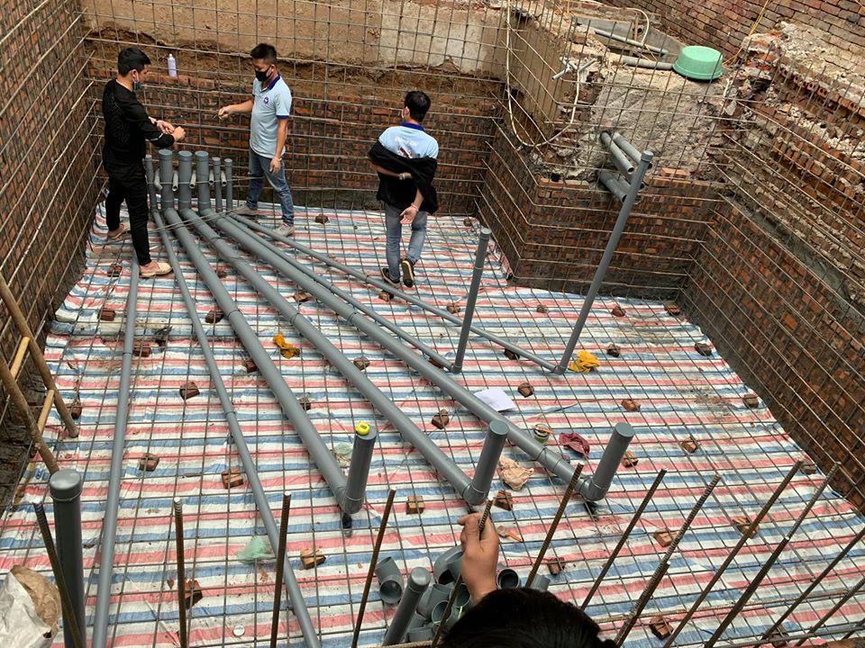 Cách đi ống hệ thống lọc hồ cá Koi đúng kỹ thuật